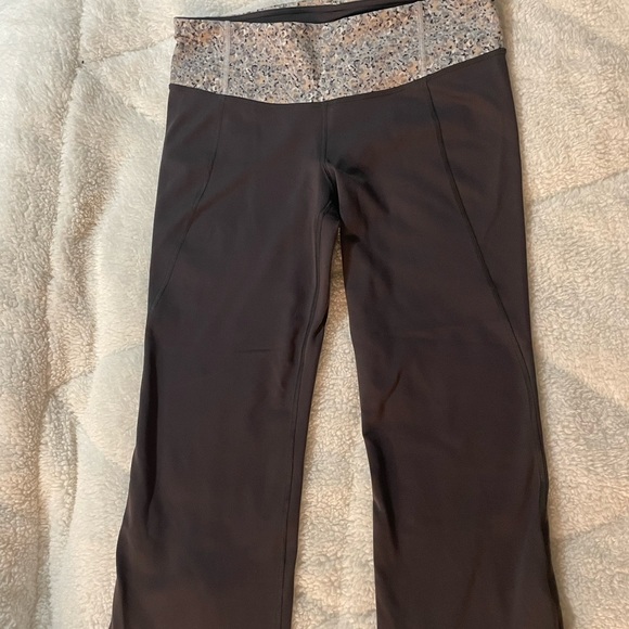 Gray Lululemon Capri Leggings - Picture 3 of 4